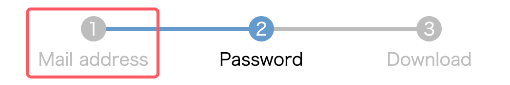 ワンタイムパスワードの入力を求められる場合のファイルダウンロード:パスワードの取得からやり直す