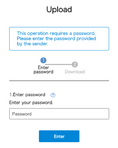 send password